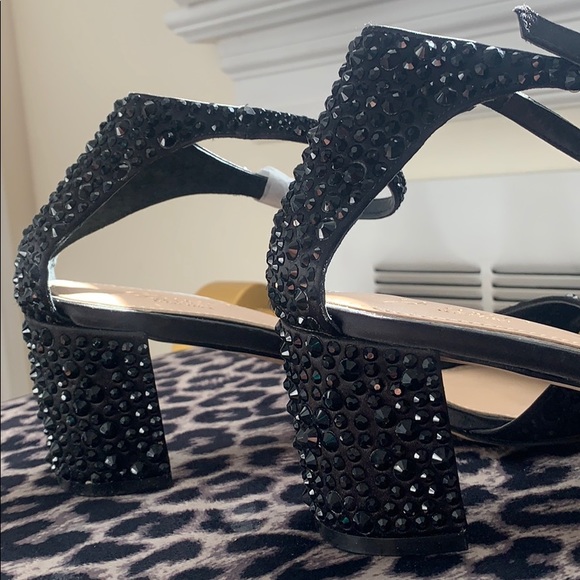 STUNNING Badgley Mischka Sparkly Heels - Picture 9 of 14